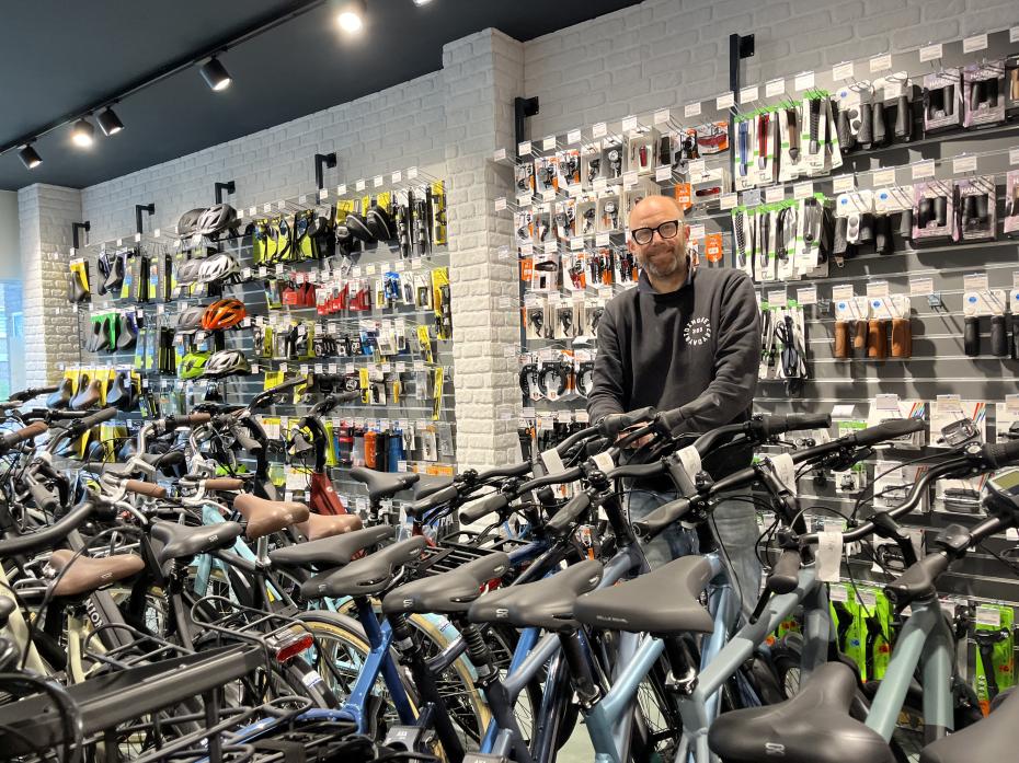 Onze fietsenwinkel in Leidschendam